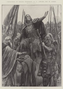 Englannin hallitsijoiden kruunaukset, Edward, Alfredin poika
